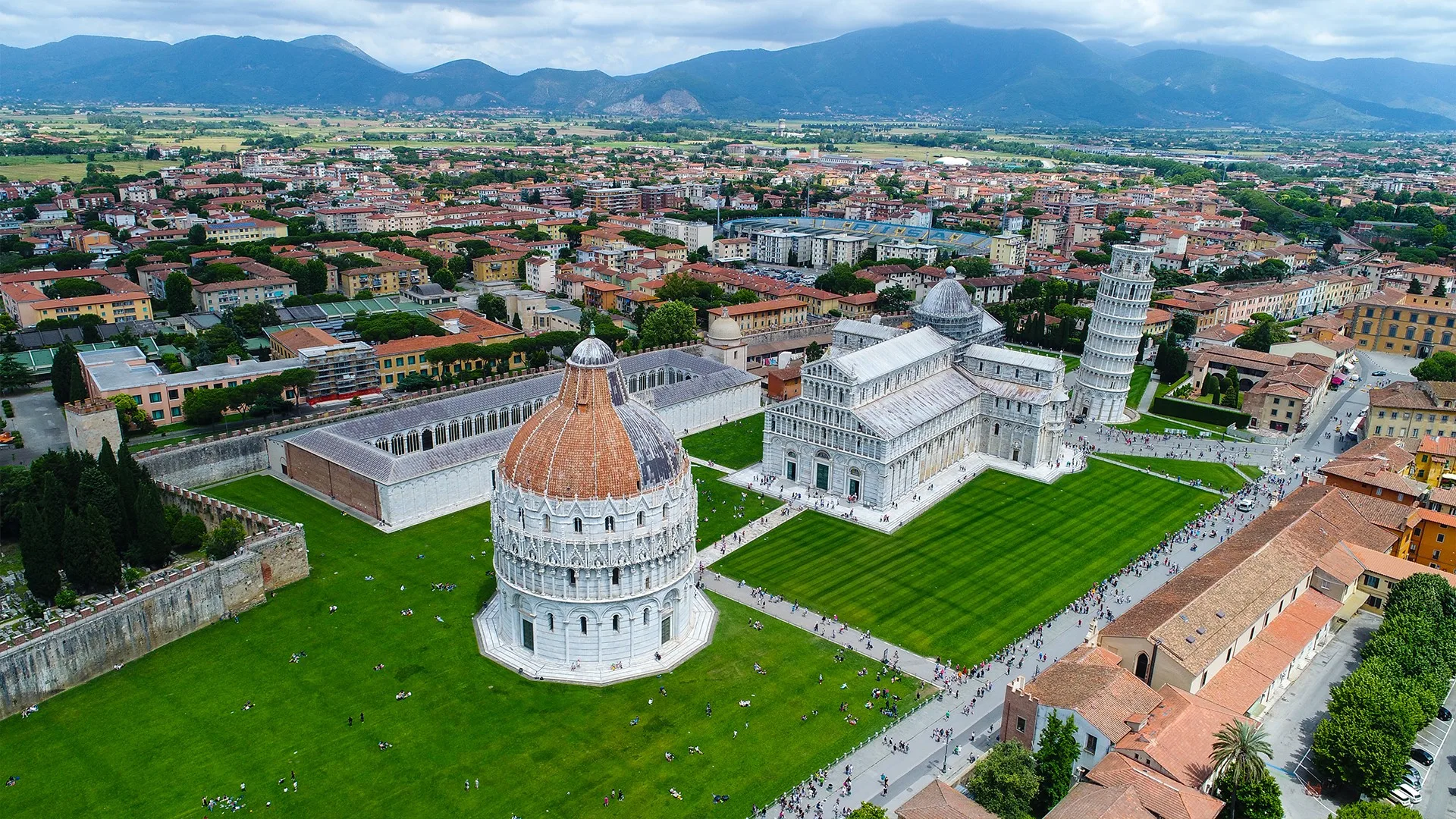 Panoramic Pisa
